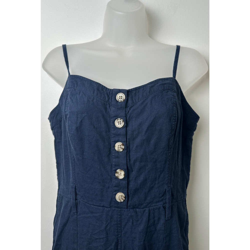 Rails Womens Harper Jumpsuit Size M In Navy Rayon… - image 3